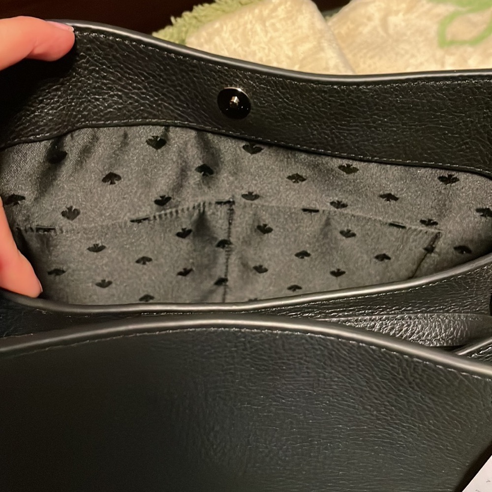 $400 Value!!  Kate Spade brand new black shoulder purse - Picture 7 of 11